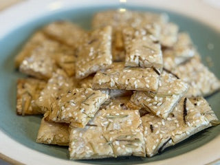 Sourdough Disgard Crackers