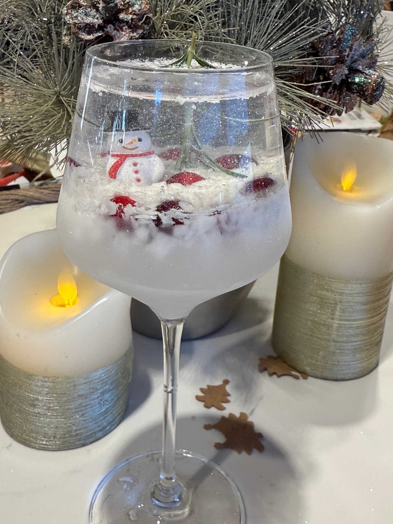 Snow Globe Cocktail Glass