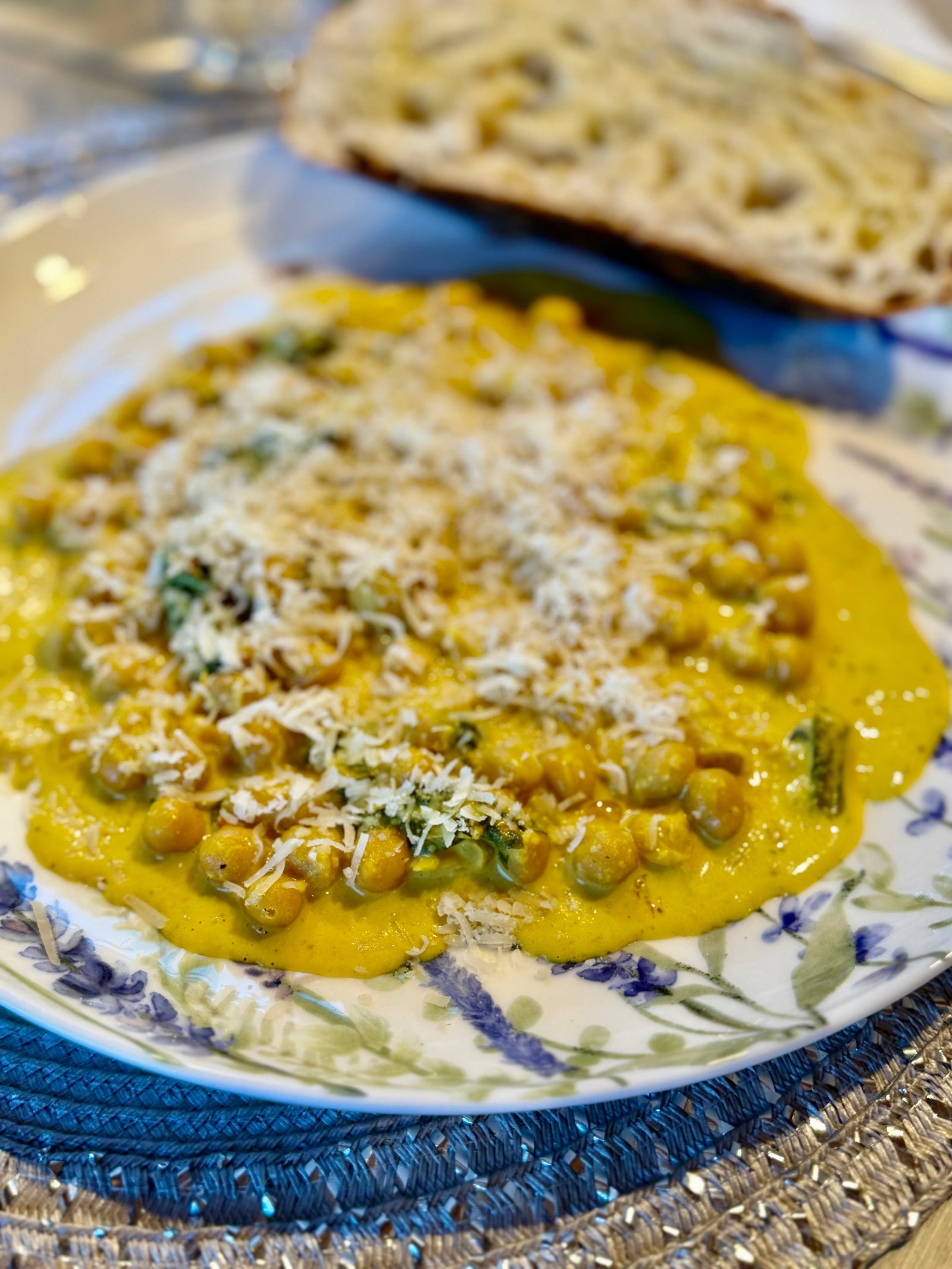 Creamy Lemon Chickpeas & Cannellini Beans
