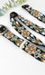 Skinny Cafecito Black Hand Embroidered Belt Cafecito Black- Skinny