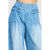 Light Wash Ankle Drawstring Jeans