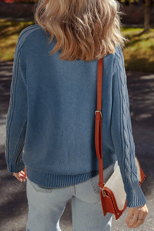 Ashleigh Blue Cable Sleeve Sweater