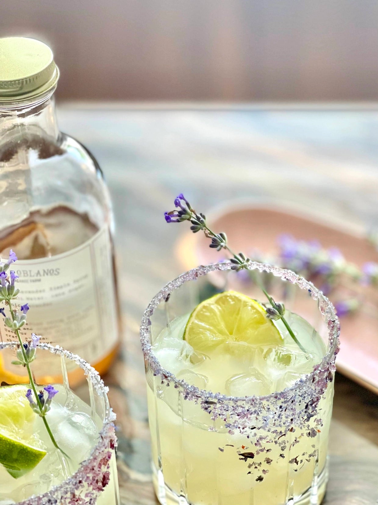 Finishing Sugar,  French Lavender & Sweet Rose
