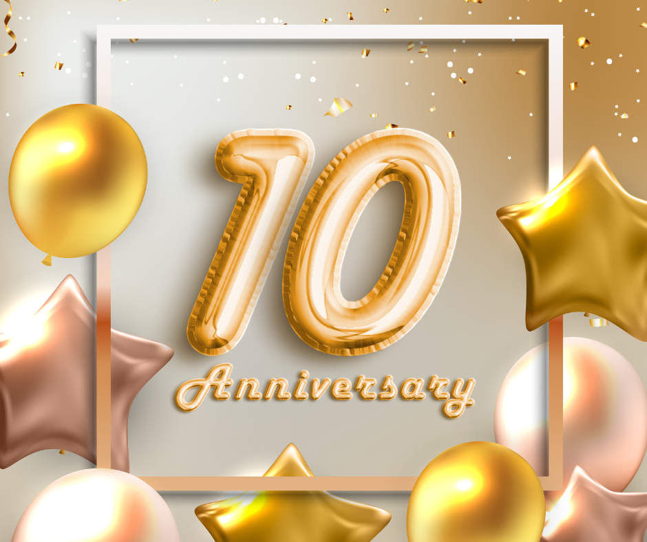 EVENT -  10th Anniversary on December 10th