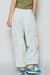 Distressed Patched Denim Joggers