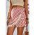 Boho Print Side Tassel Wrap Shorts