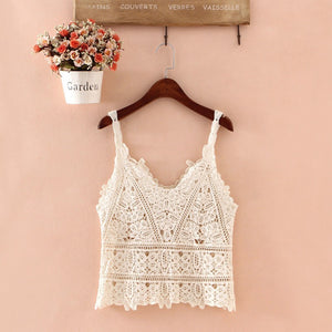 Crochet Lace Boho Tank
