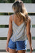 Striped Blue/White/Yellow Tank Top