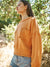 Round Neck Pumpkin Sweater