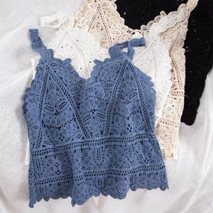 Crochet Lace Boho Tank