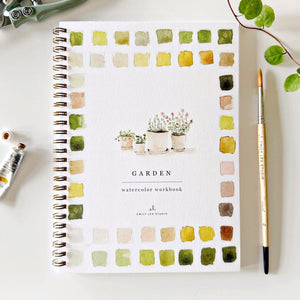 Watercolor Workbooks with a Free paint lesson