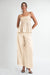 Ivory Crochet High Waist Pants