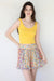 Multicolor Floral Ruffled Shorts