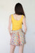 Multicolor Floral Ruffled Shorts