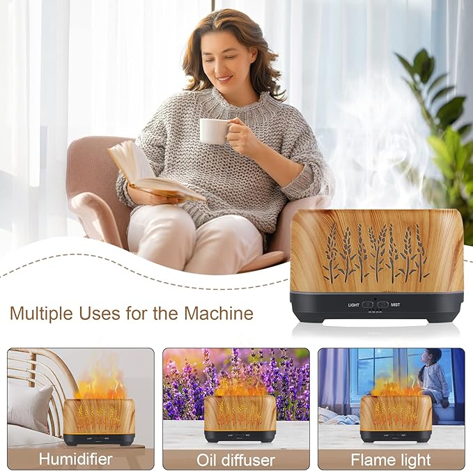 Flame Essential Oil Diffuser