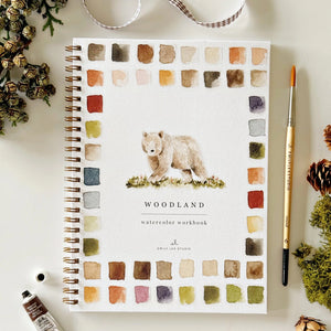Watercolor Workbooks with a Free paint lesson