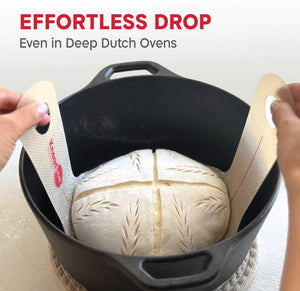 Silicone Bread Sling 2pc Round and Oblong