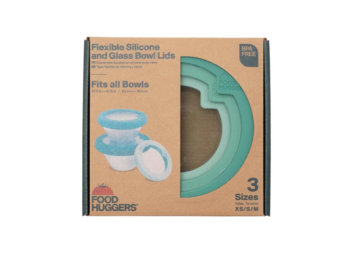 Green Stackable Lid Huggers-3pc Set