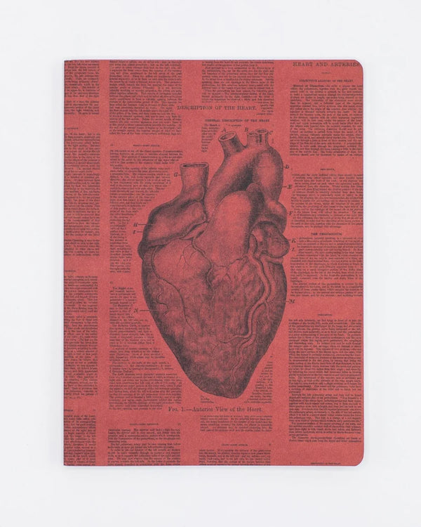 Anatomical Heart Softcover Notebook - Earth Sweet Boutique