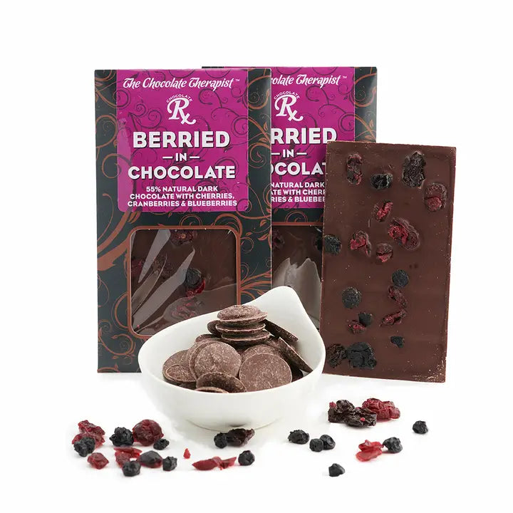 Berried in Chocolate Dark Chocolate Bar