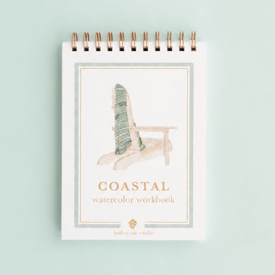Coastal Watercolor Workbook