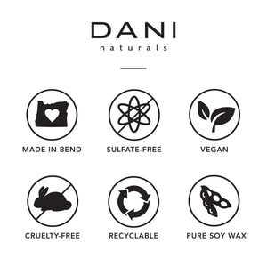 Dani All Natural Hydrating Lotion in 5 scents