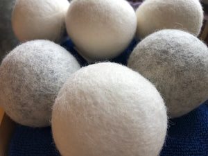 Organic New Zealand Wool Dryer Balls