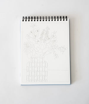 Floral Watercolor Workbook