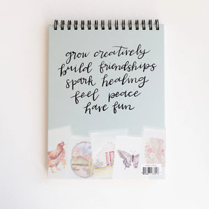 Floral Watercolor Workbook