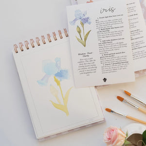 Flowers Watercolor Workbook