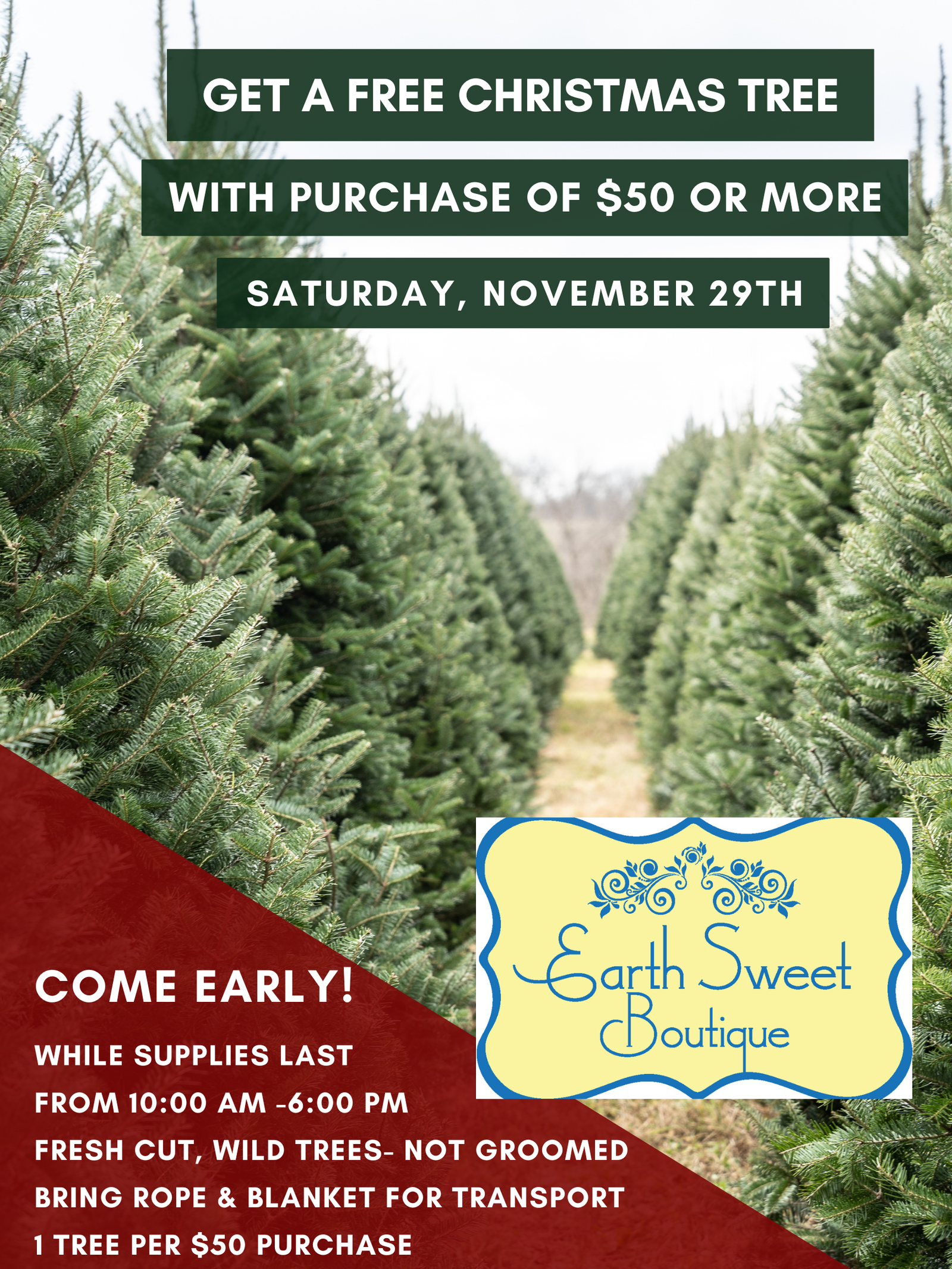 EVENT - Shop Small Business Saturday November 29th