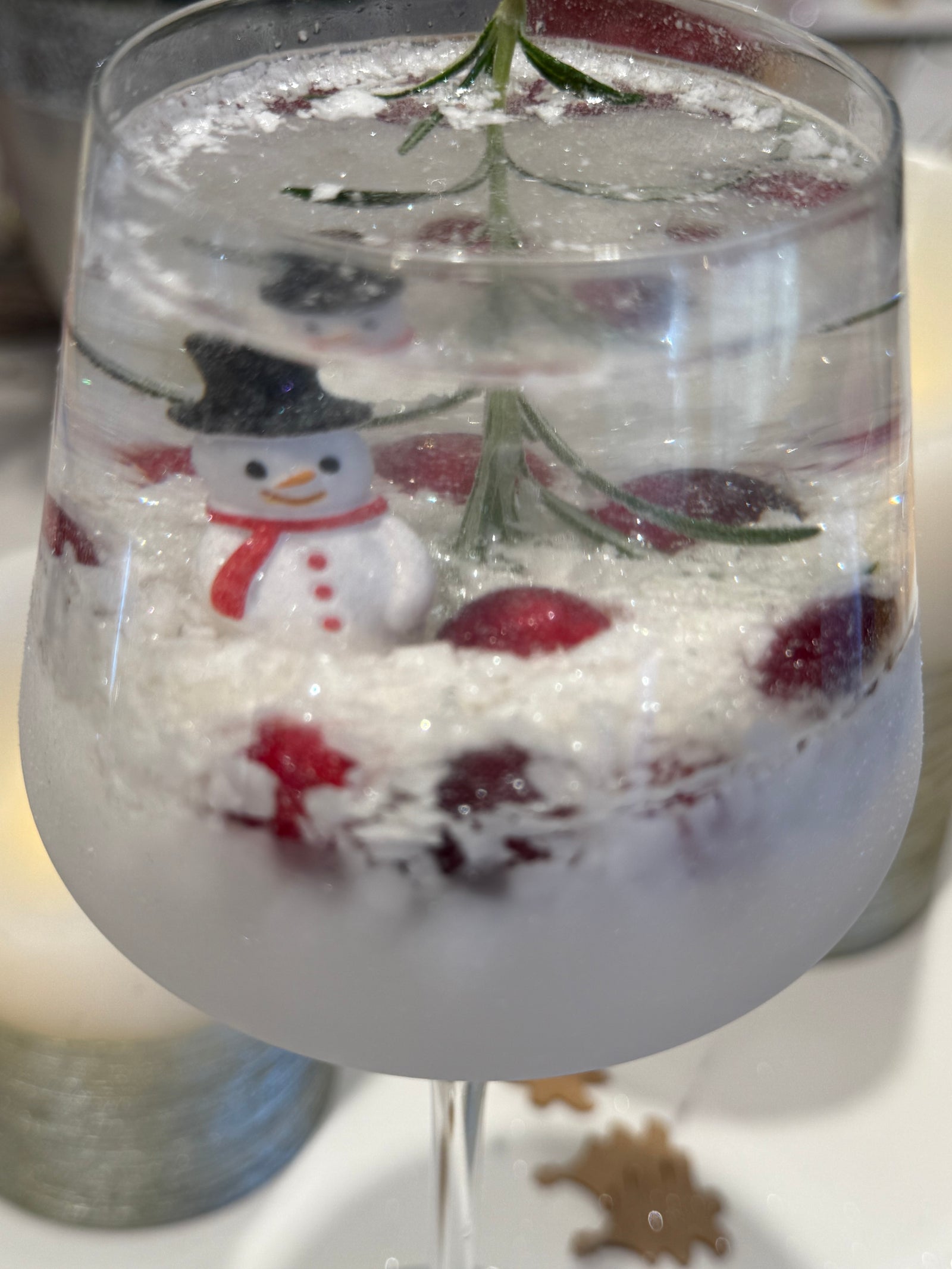 Mini Snowman Figurine