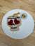 Assorted Felt Sugar Skull Ornaments