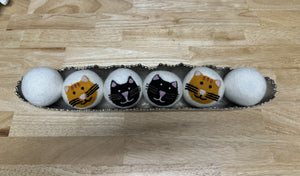 Cat Eco Wool Dryer Balls