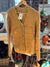 Yellow  Scallop Trim Cardigan