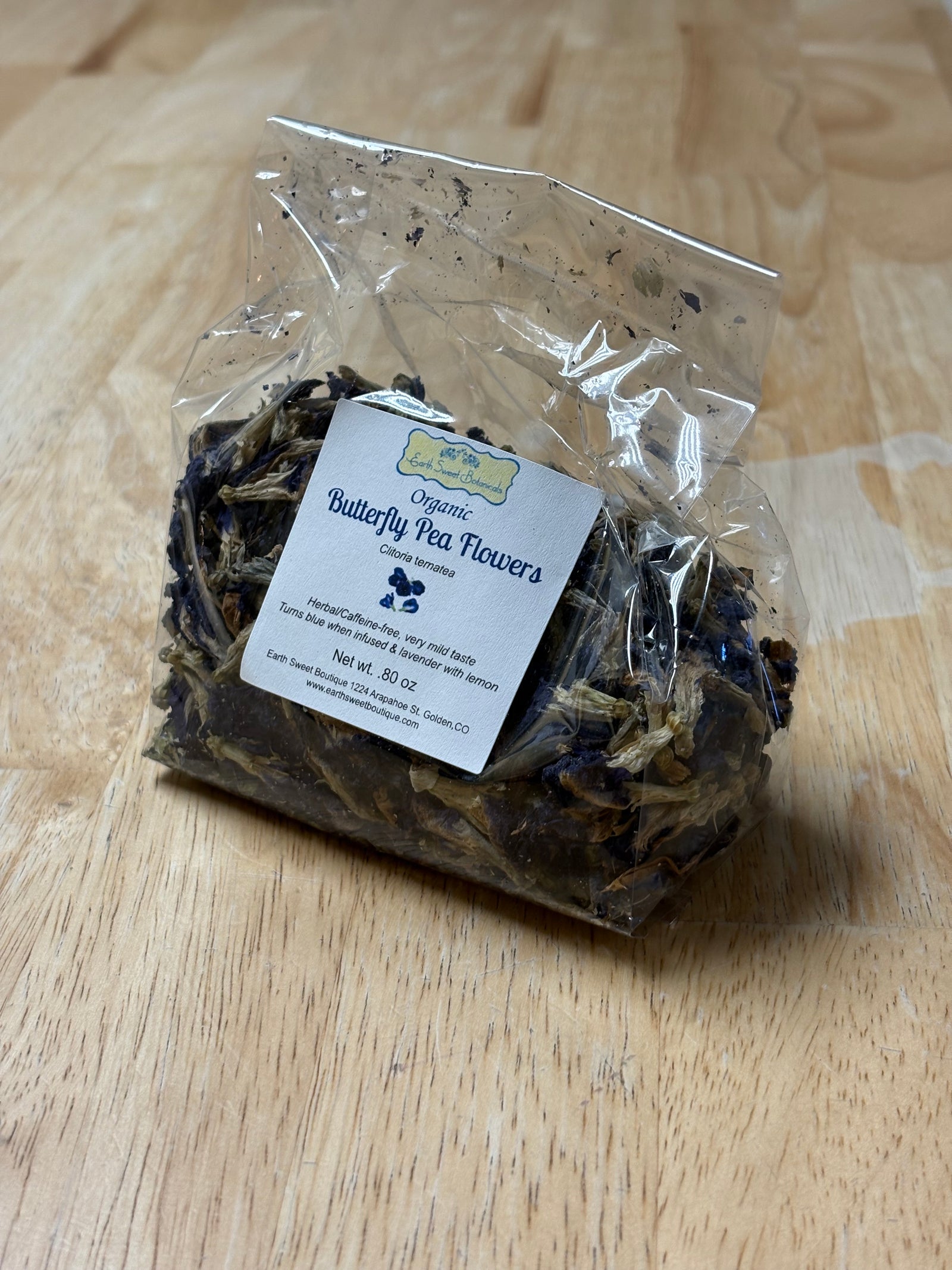 Organic Butterfly Pea Flowers