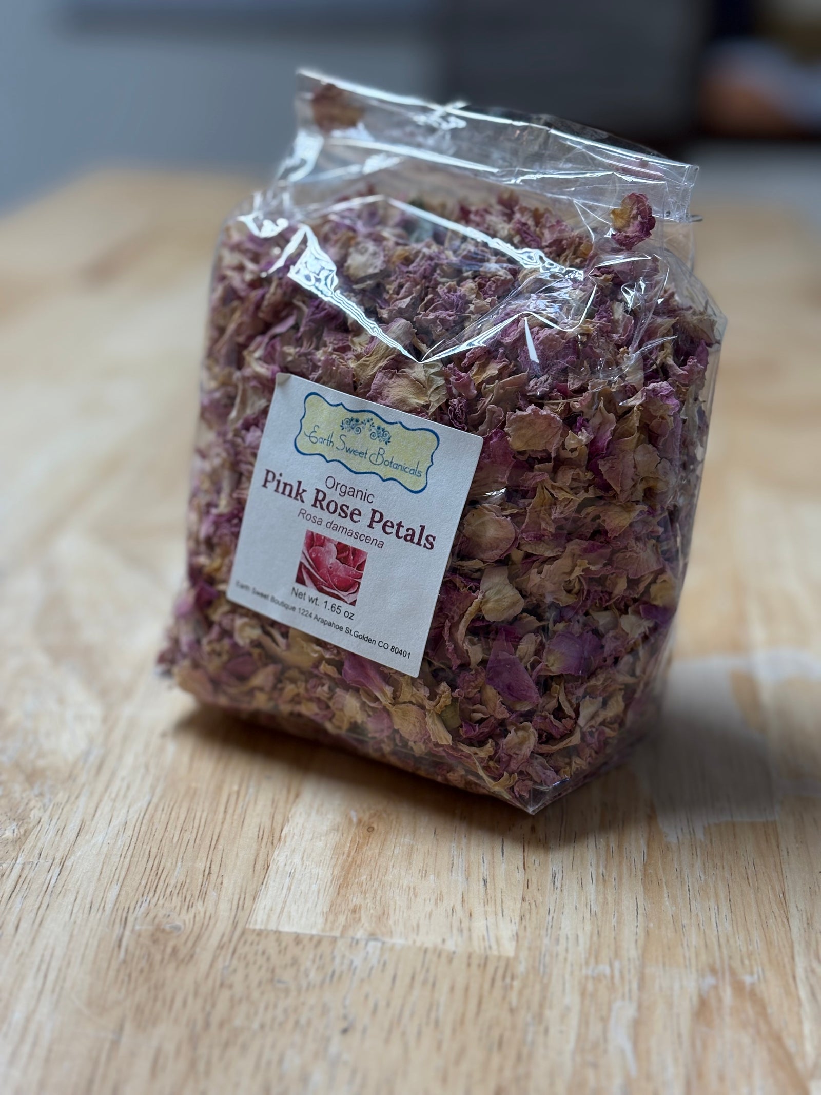Herb Pink Rose Petals