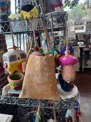 Embroidered Boho Shoulder Bag