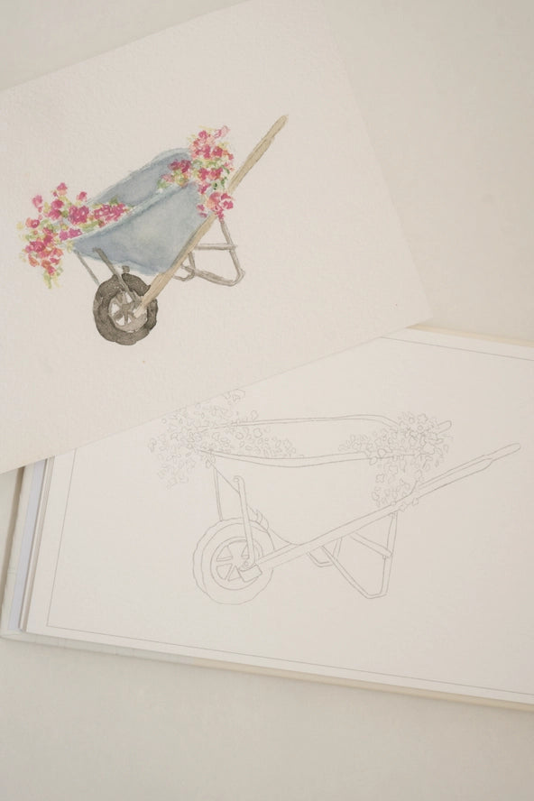 Mini Spring Watercolor Workbook