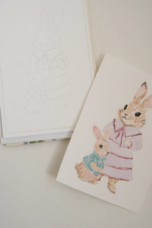 Mini Spring Watercolor Workbook