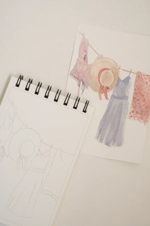 Mini Spring Watercolor Workbook