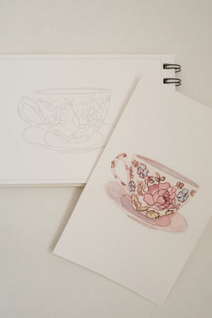 Mini Spring Watercolor Workbook