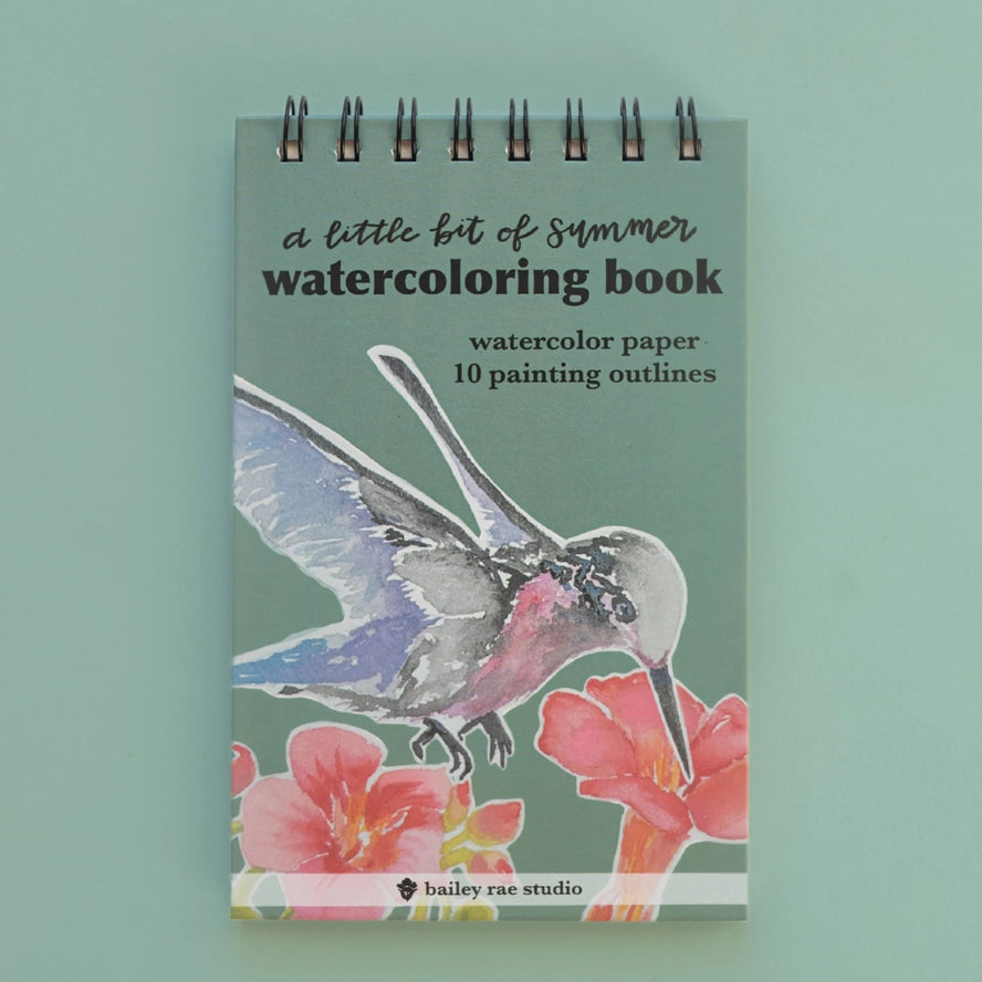 Mini Summer Watercolor Workbook