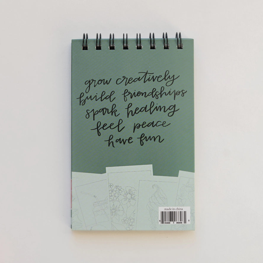 Mini Summer Watercolor Workbook