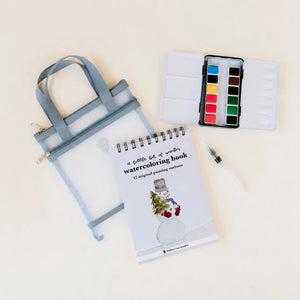 Mini Winter Watercolor Workbook