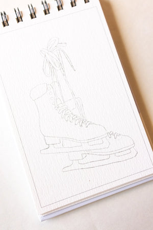 Mini Winter Watercolor Workbook