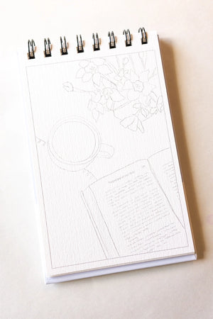 Mini Winter Watercolor Workbook