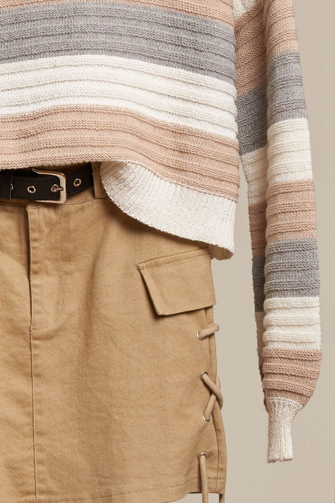 Multi-Color Striped Sweater