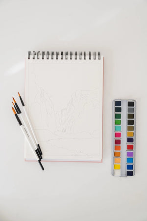 National Parks Watercolor Workbook
