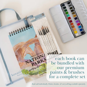 National Parks Watercolor Workbook